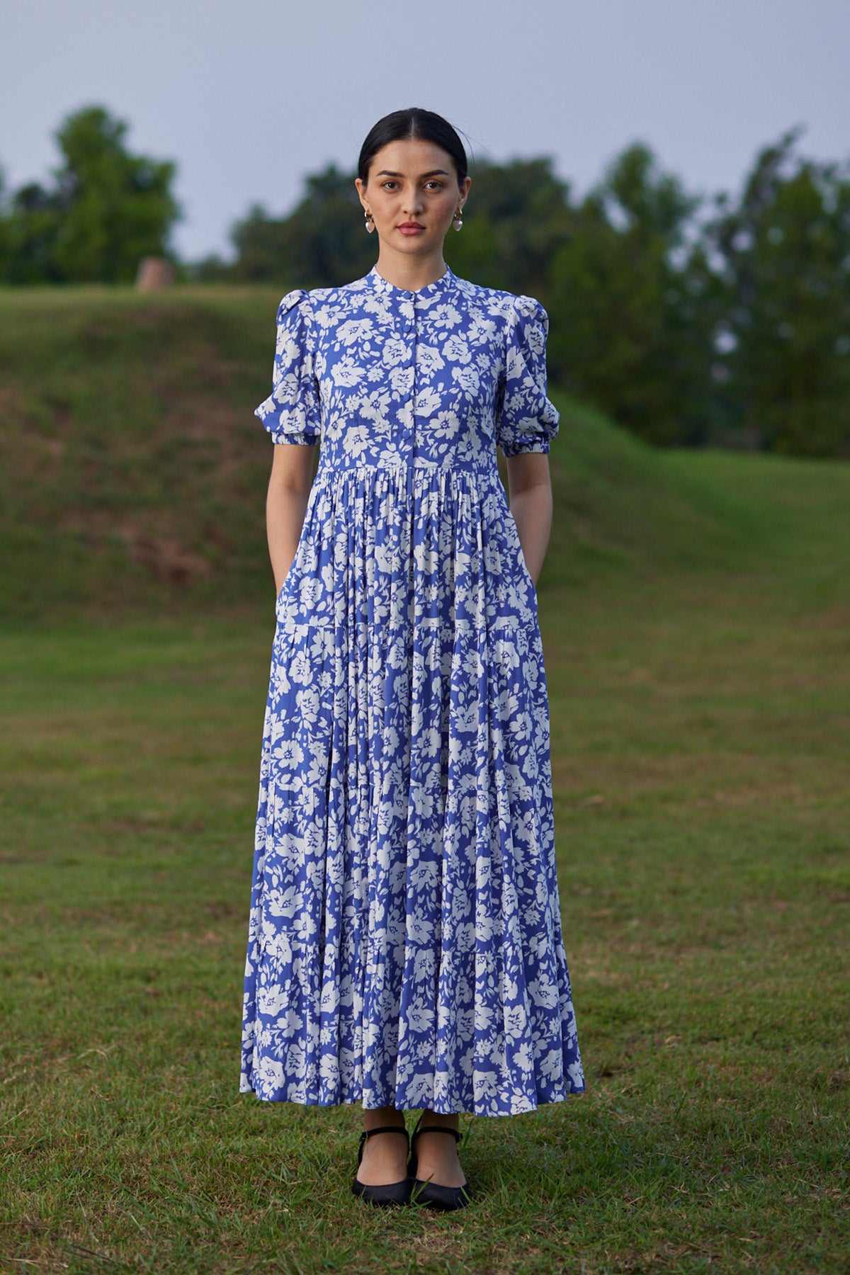 Cecilia Floral Midi Dress