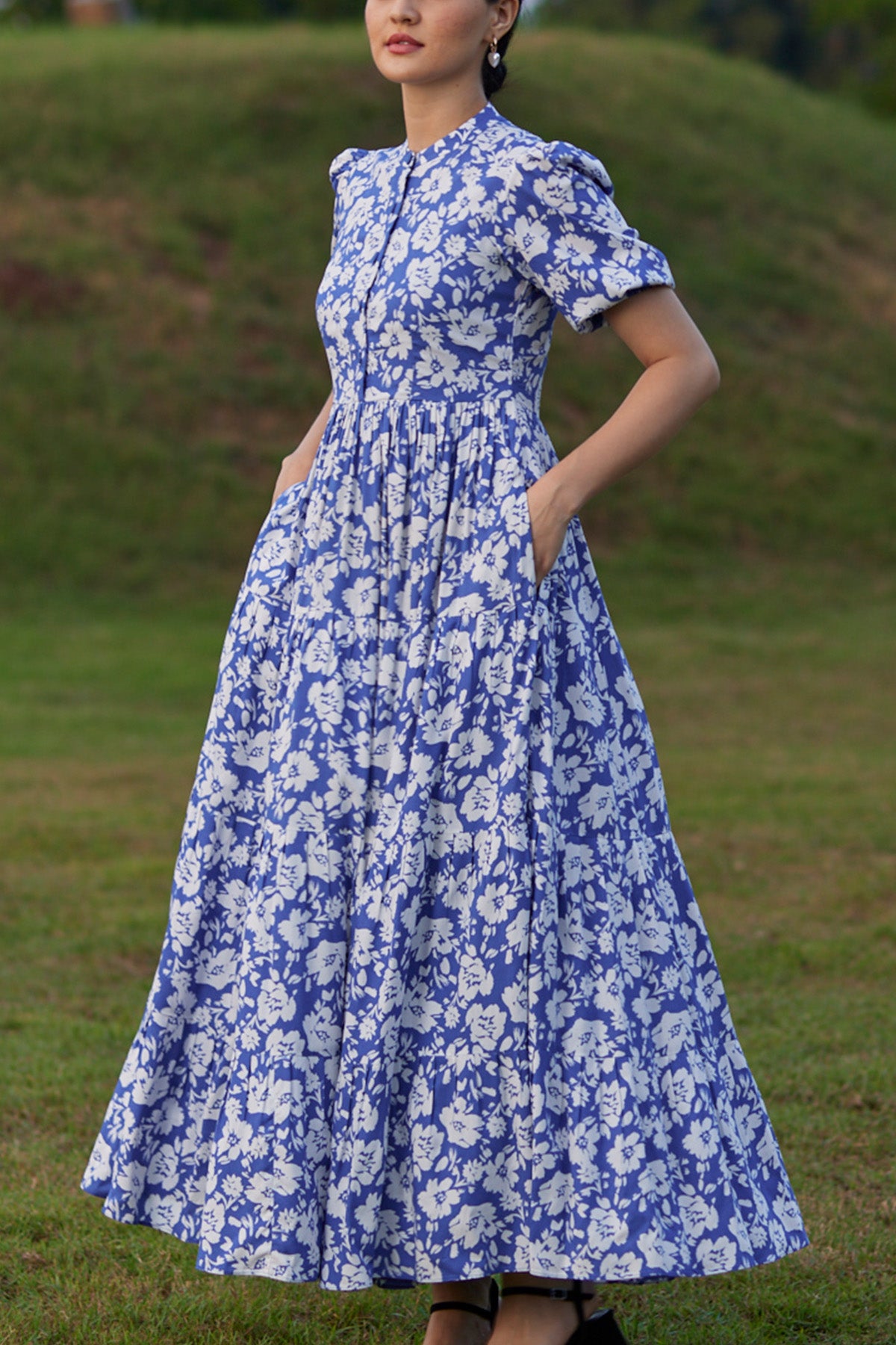 Cecilia Floral Midi Dress
